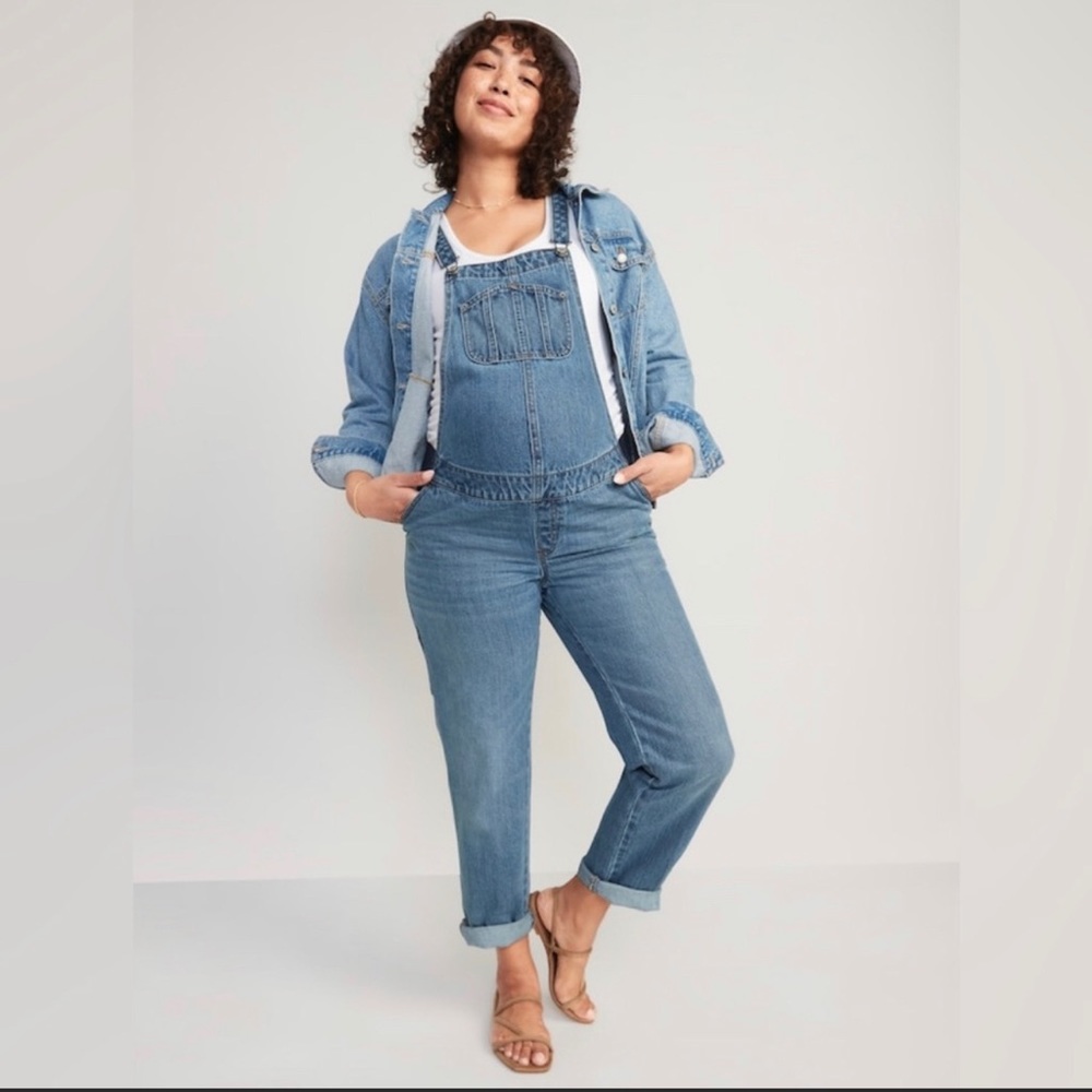 Maternity Denim overalls